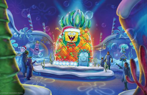 Moody Gardens Ice Land Illustration Littlegate Publishing