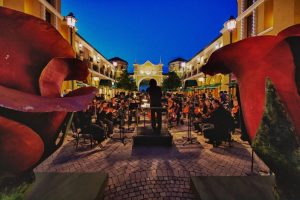 Music, a romantic atmosphere and a Michelin-starred chef promise an outstanding June at Fidenza Village, Italy (PRNewsFoto/Fidenza Village)